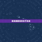 属龙跟属龙的合不合适，男龙女龙上上等婚姻