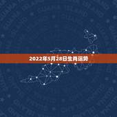 2022年5月28日生肖运势，2022年属马人的全年运势