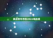 真正的牛市在2022年出现，09年我们能否在牛年见到真正的牛市？