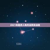 2021年属虎人每月运势及运程，李计忠2021年十二生肖运程