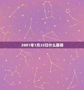 2001年1月25日什么属相，阳历2001年1月出生属相是什么？