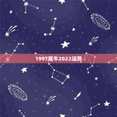 1997属牛2022运势，97属牛2021年运势及运程
