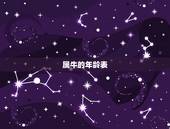 属牛的年龄表，属牛年龄表