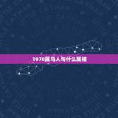 1978属马人与什么属相，1978年是什么属相