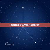 怎样算两个人生辰八字合不合，怎样算两个人的生辰八字合不合，算两个人的婚