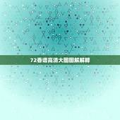 72香谱高清大图图解解释，香谱72图解高清大图