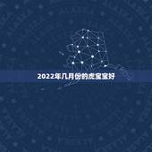 2022年几月份的虎宝宝好，我93年12月16属鸡，老公91年8月27