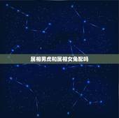 属相男虎和属相女兔配吗，属兔的男生和属虎的女生配吗