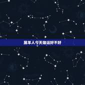 属羊人今天赌运好不好，属羊的今天的财运在什么方向