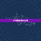 91年属羊是什么命，属羊人2022 年全年运势
