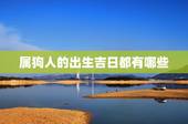 属狗人的出生吉日都有哪些，宝宝爸妈都属狗，宝宝属鼠的，农历12月份出生