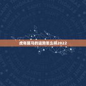虎年属马的运势怎么样2022，牛年属马的运势怎么样
