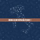 属相以立春为界还是大年初一，中国的“十二生肖”是以立春为界吗？