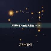 男孩取名大全免费取名2021，2021男宝宝取名字？