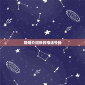 婚姻介绍所的电话号码，有婚介所的电话或联系方式？