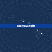面相晚年运看哪里，面相上哪里代表30岁到以后的命运？谢谢