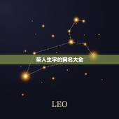 带人生字的网名大全，带生字的网名唯美