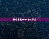 属相老鼠2021年的财运，2021年属鼠人的全年运势1984出生
