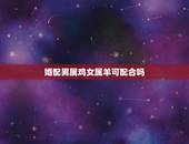 婚配男属鸡女属羊可配合吗，属羊男和属鸡女大概什么时候能结婚？