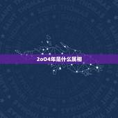 2oO4年是什么属相，2004年大年三十是什么生肖