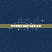 属蛇女和属牛男的婚配好不好，属牛的男的和属蛇的女的属相上怎么样？合吗？