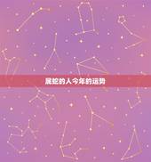 属蛇的人今年的运势，属蛇人马年运气如何