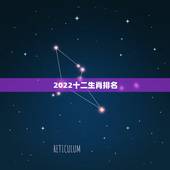 2022十二生肖排名，2022年属什么生肖啥命