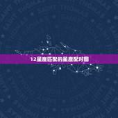 12星座匹配的星座配对图，十二星座配对指数表