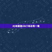 83年属猪2021年必有一难，2021年猪年运势1983年的人运势