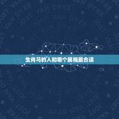 生肖马的人和哪个属相最合适，属马的和什么属相最配