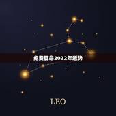 免费算命2022年运势，2022年运势12生肖运势