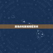 属兔的和属相婚配怎样，属兔的犯忌的属相是什么