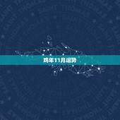 鸡年11月运势，阳历1981年11月1日属鸡的命运和运程