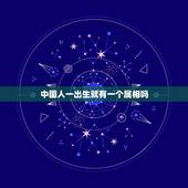 中国人一出生就有一个属相吗，中国人有生肖。外国人也有吗？