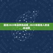 属龙2023年运势及运程_2023年属龙人的全年运势，88年2021年