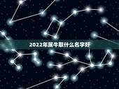 2022年属牛取什么名字好，名字打分免费测试大全