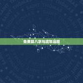 免费算八字与流年运程，请大师给算下八字与流年运程 谢谢 回答的满意可在