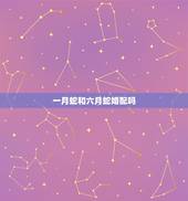 一月蛇和六月蛇婚配吗，蛇和蛇能婚配吗