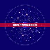 跟属狗三合的属相是什么，属狗和什么属相