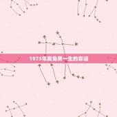 1975年属兔男一生的命运，75年属兔50岁后命运
