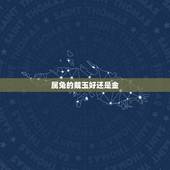属兔的戴玉好还是金，属兔适合戴黄金还是玉石