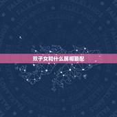 双子女和什么属相最配，双子座属马和什么星座的属相最配