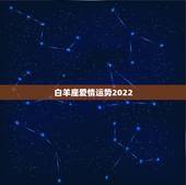白羊座爱情运势2022，白羊座的爱情运势