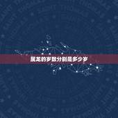 属龙的岁数分别是多少岁，属龙男更佳婚配