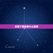 合婚了意味着什么意思，八字合婚是什么意思啊？
