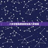 八字合婚免费算命生辰八字婚姻，免费算命生辰八字合婚，八字合婚免费测试