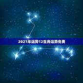 2021年运势12生肖运势免费，牛年运势2021年运势12生肖