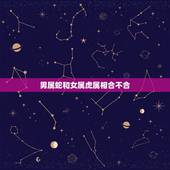 男属蛇和女属虎属相合不合，女属虎男属蛇都是再婚合不合