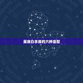 星座白羊座的六种类型，星座分几种？