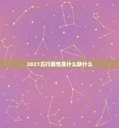 2021五行属性是什么缺什么，2021年出生的宝宝五行缺什么，起什么名